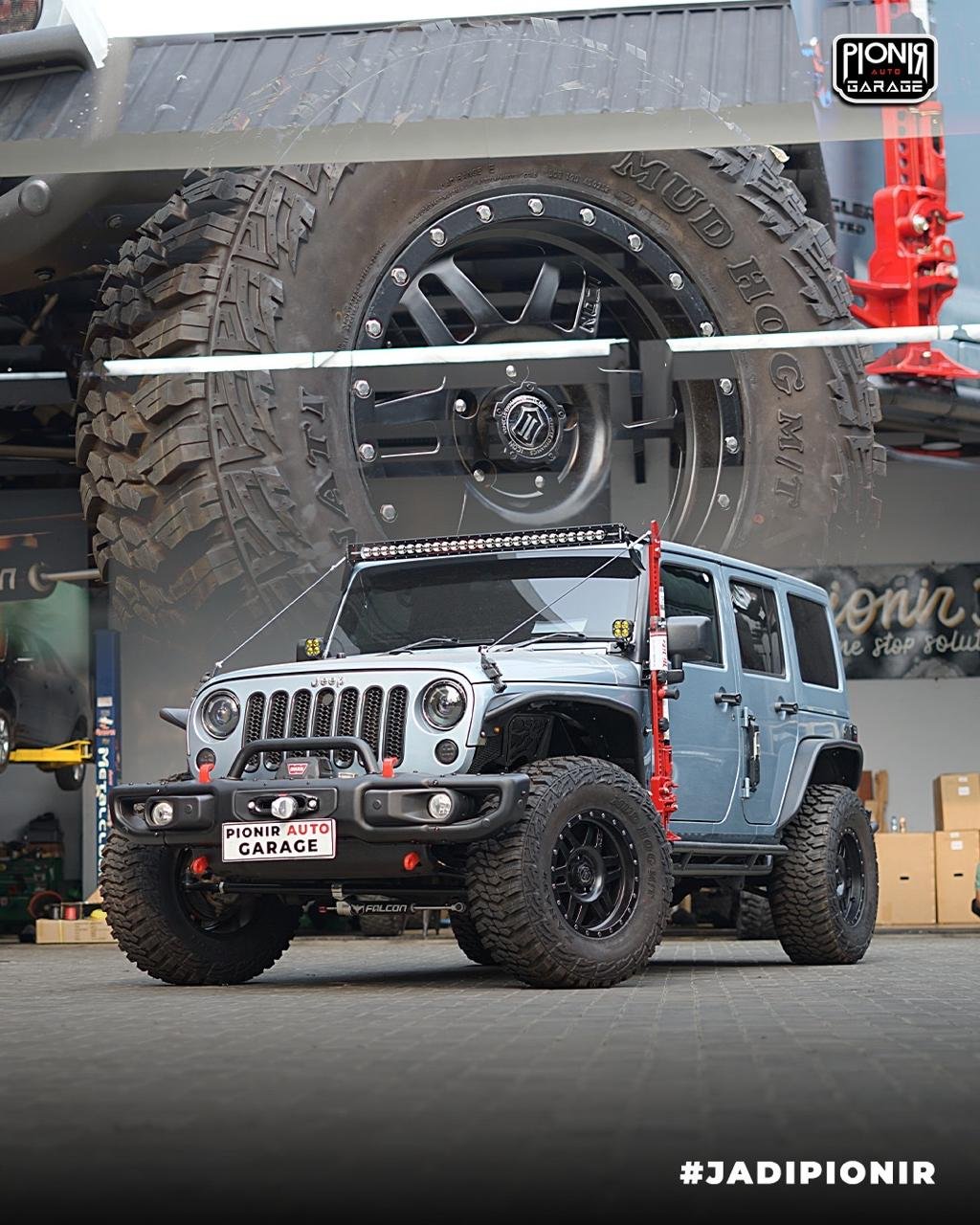 Modifikasi Full Jeep Wrangler Rubicon JK