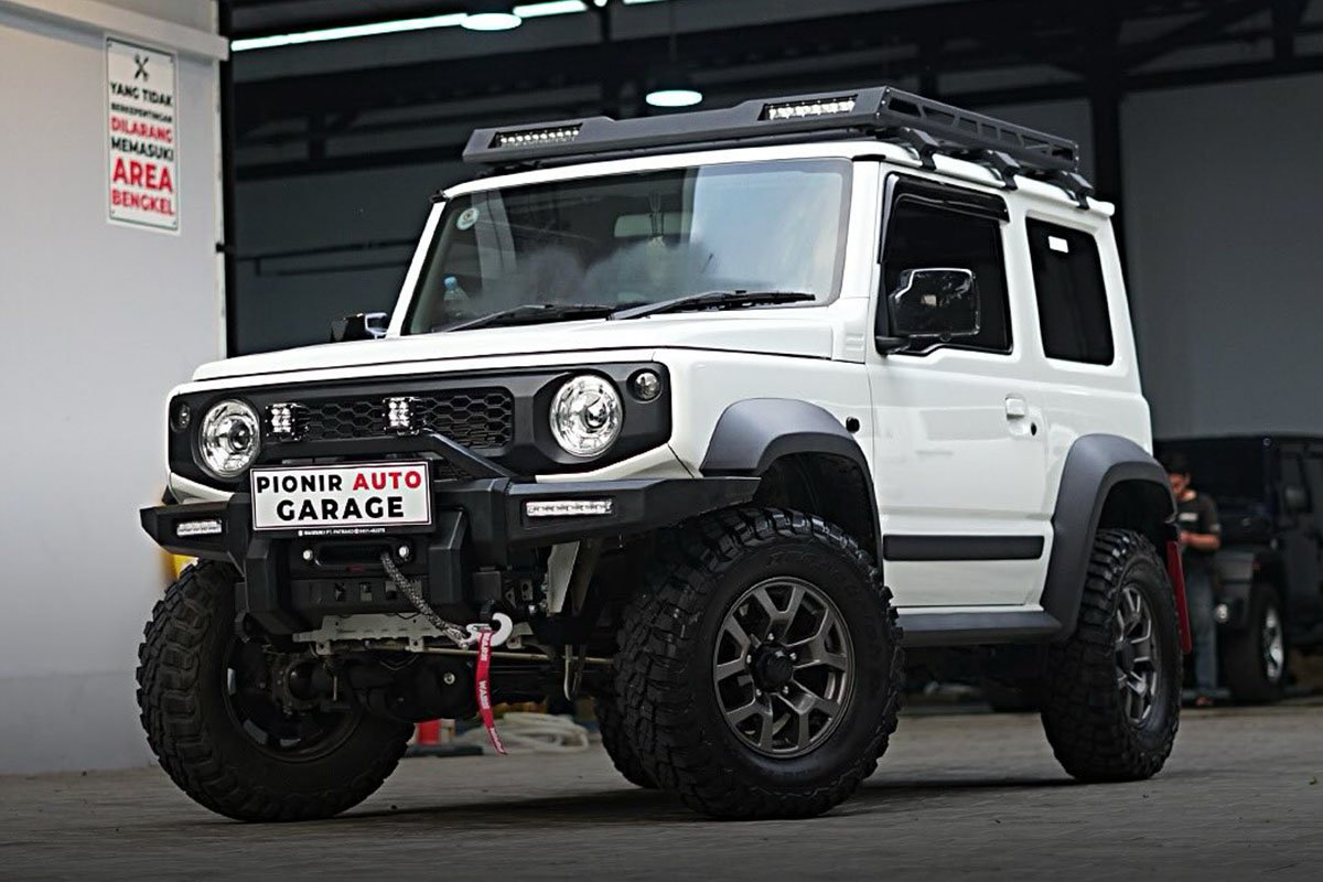 Modifikasi Suzuki Jimny JB74 3 Pintu Overland dan Offroad