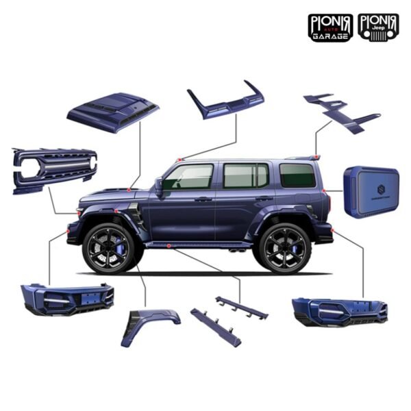 Body Kit GWM Tank 300 Shadow - Shadow Kit GWM Tank 300
