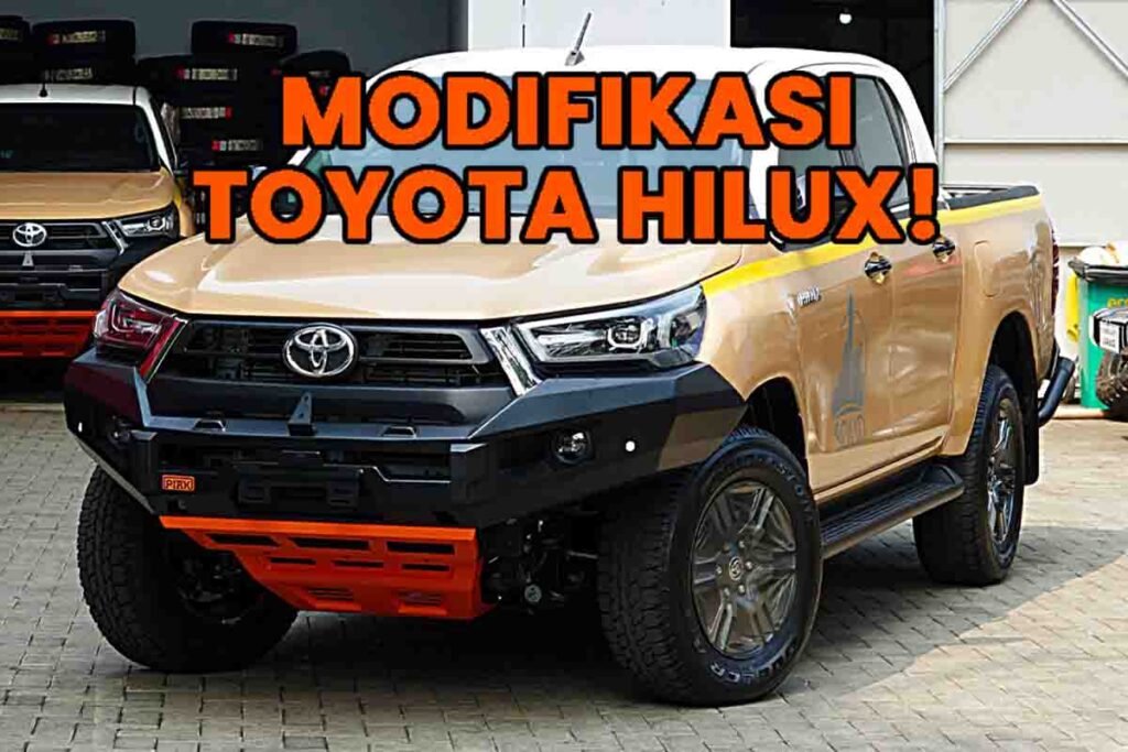 MODIFIKASI TOYOTA HILUX DI PIONIR AUTO GARAGE