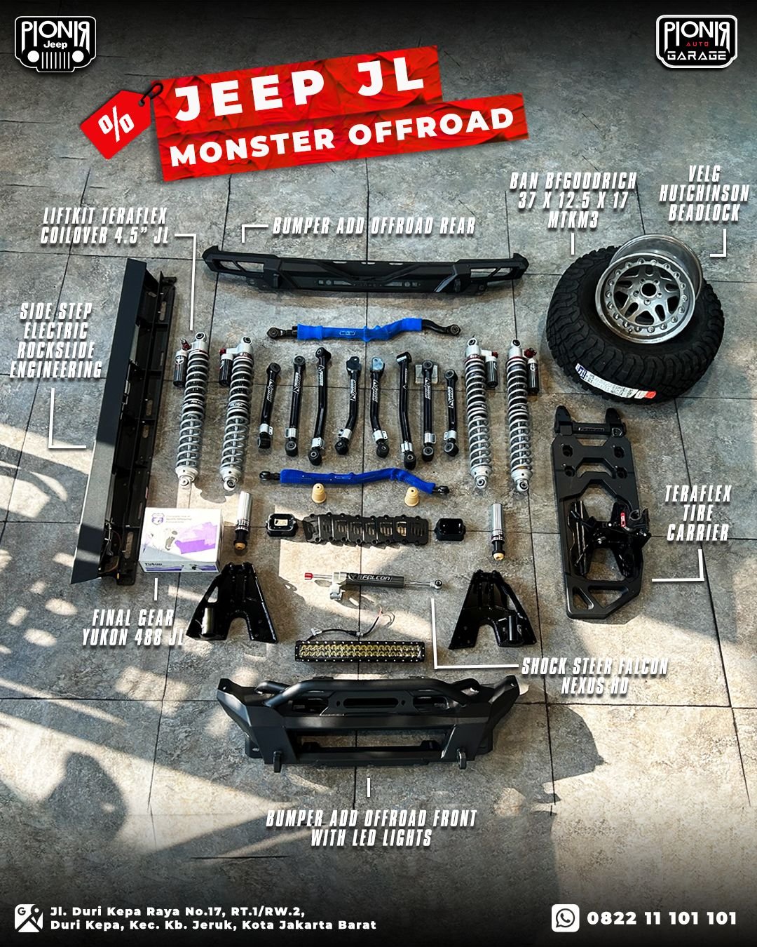 Promo Paket Jeep JL Monster Offroad