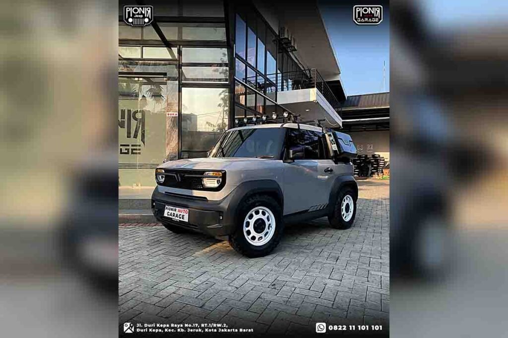 Modifikasi VinFast VF3 dengan Tampilan Gagah yang Siap Bertualang!