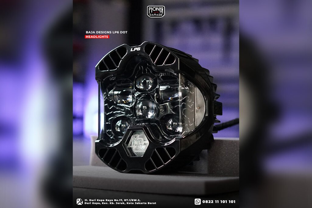 Baja Designs LP6 DOT – Headlight Premium untuk 4x4 & Harley