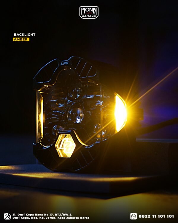 Baja Designs LP6 DOT – Headlamp 4x4 & Harley Legal On-Road - Gambar 8