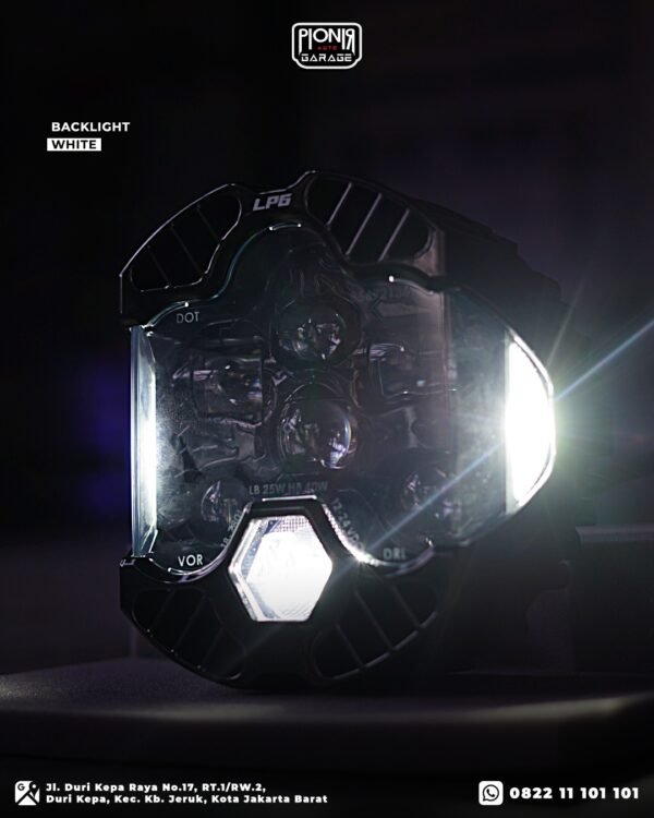 Baja Designs LP6 DOT – Headlamp 4x4 & Harley Legal On-Road - Gambar 7