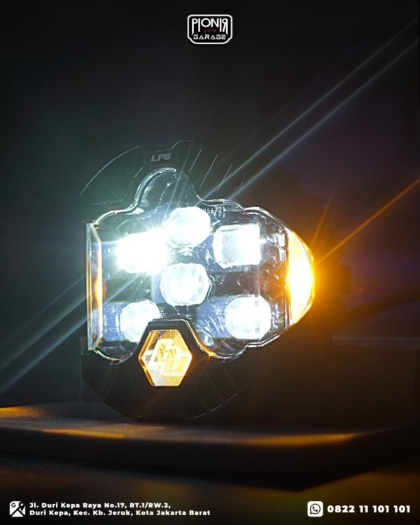 Baja Designs LP6 DOT – Headlamp 4x4 & Harley Legal On-Road - Gambar 3