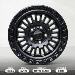 Velg KMC KM554 Aztec – Matte Black – Ring 17 PCD 5x127 | Velg Jeep