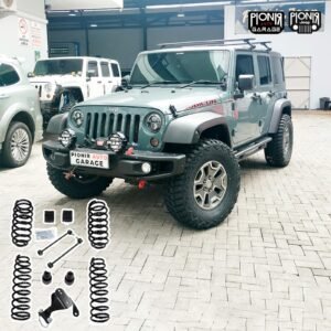 Lift Kit Teraflex 2.5 Inch + Coil Spring Set – Untuk Jeep Wrangler JK 2007–2017 dengan Falcon Adjustable Shock