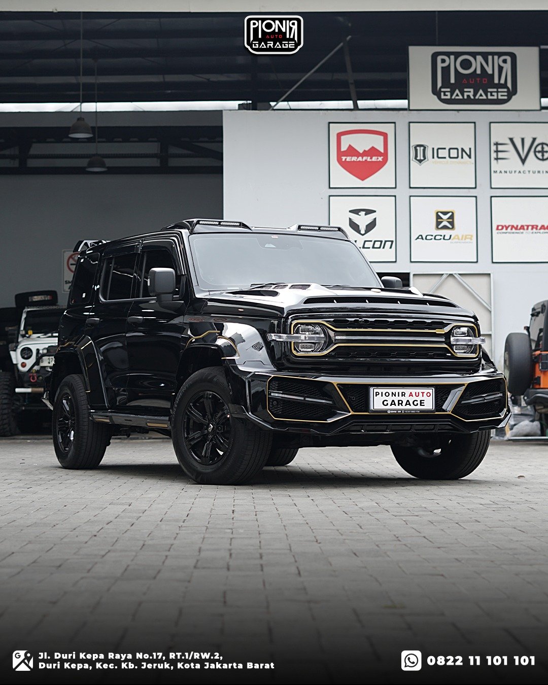 Modifikasi GWM Tank 300 body kit Shadow