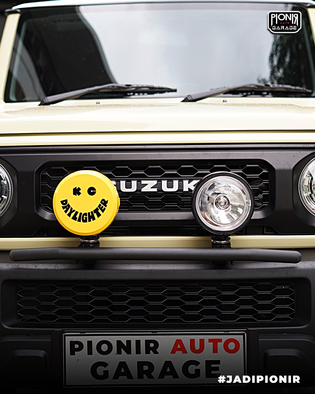 MODIFIKASI JIMNY PAKAI LAMPU KC HILITES KC DAYLIGHTER (6)