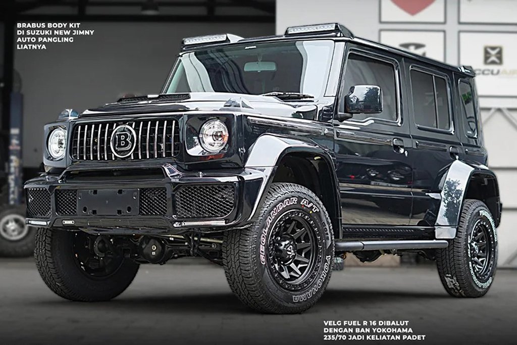 Modifikasi Jimny Body Kit Brabus
