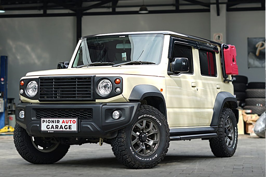 modifikasi jimny 5 pintu grille defender