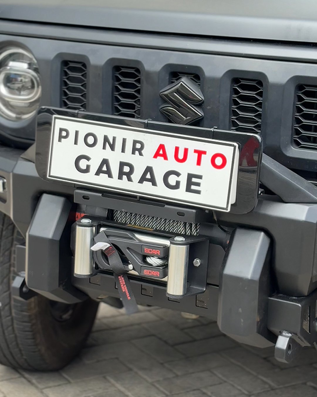 MODIFIKASI JIMNY PAKAI WINCH OVS SCAR