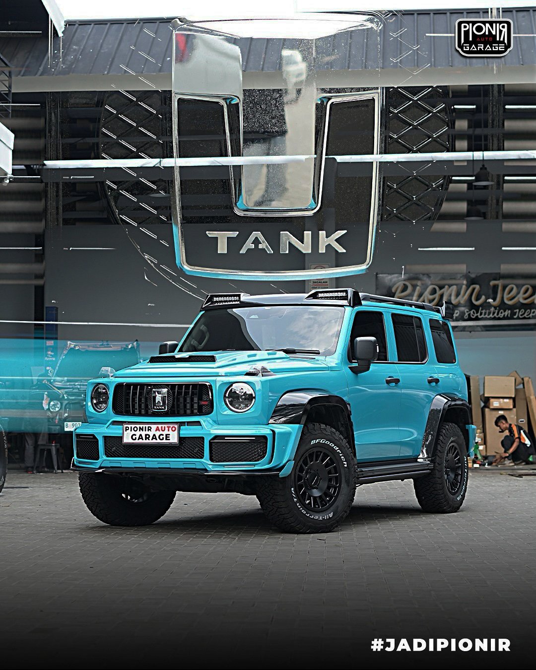 Modifikasi GWM Tank 300 Brabus Style