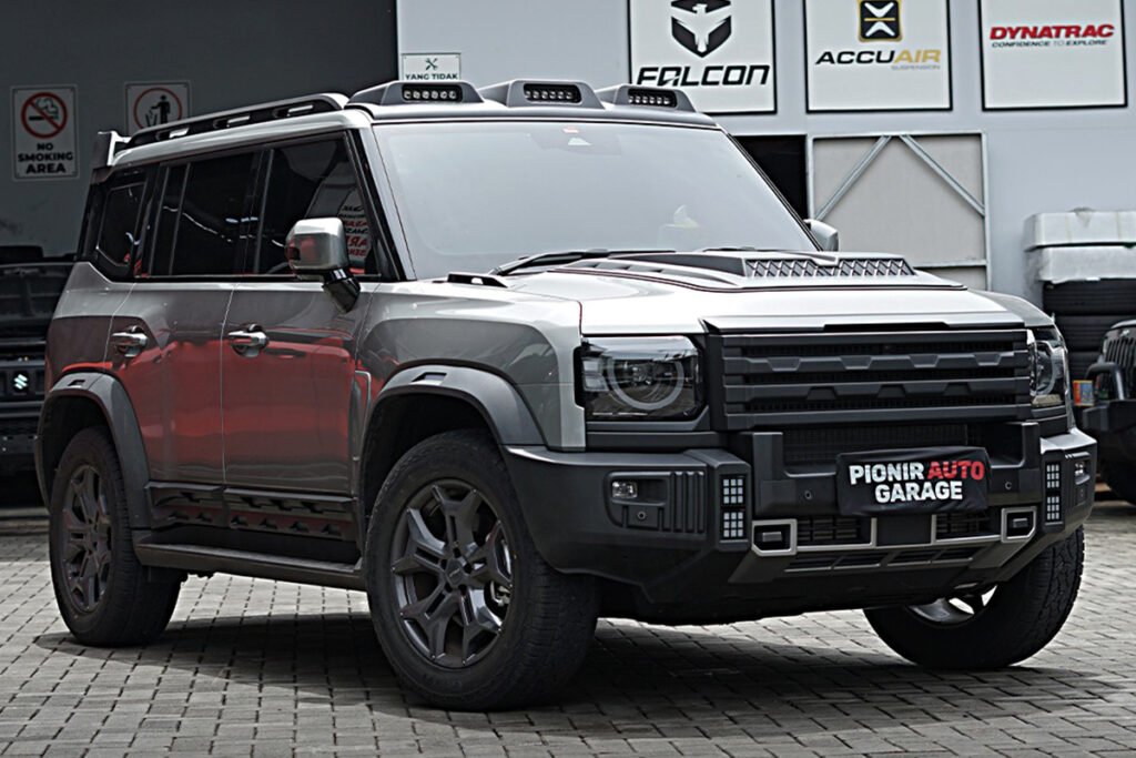 modifikasi jetour t2 body kit city hunter pionir auto garage