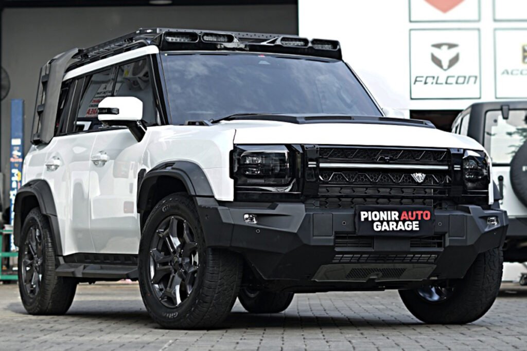 modifikasi jetour t2 body kit dragon wing pionir auto garage 2026 jakarta