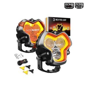 Novsight Halo Pro 3 Inch Dynamic DRL 6 Mode LED Pod