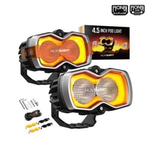 Novsight Halo Pro 4.5 Inch LED Pod Dynamic DRL 6 Mode