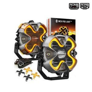 Novsight Halo Pro 8 Inch Dynamic DRL – LED Pod Offroad 22.400 Lumens | Lampu Mobil & Motor Overland