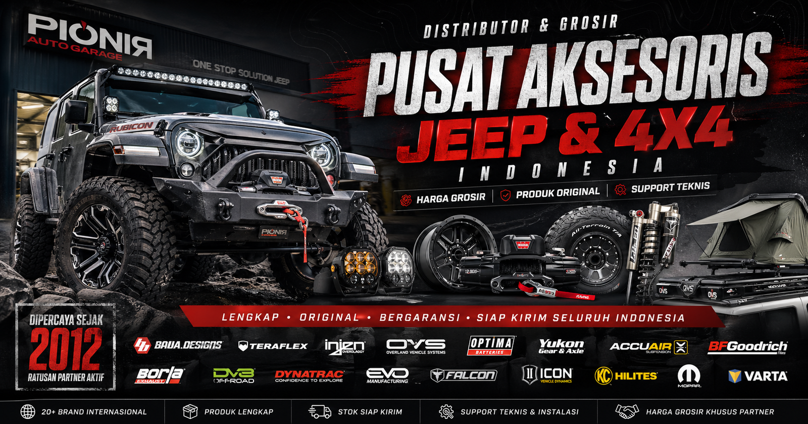 Distributor Aksesoris Jeep