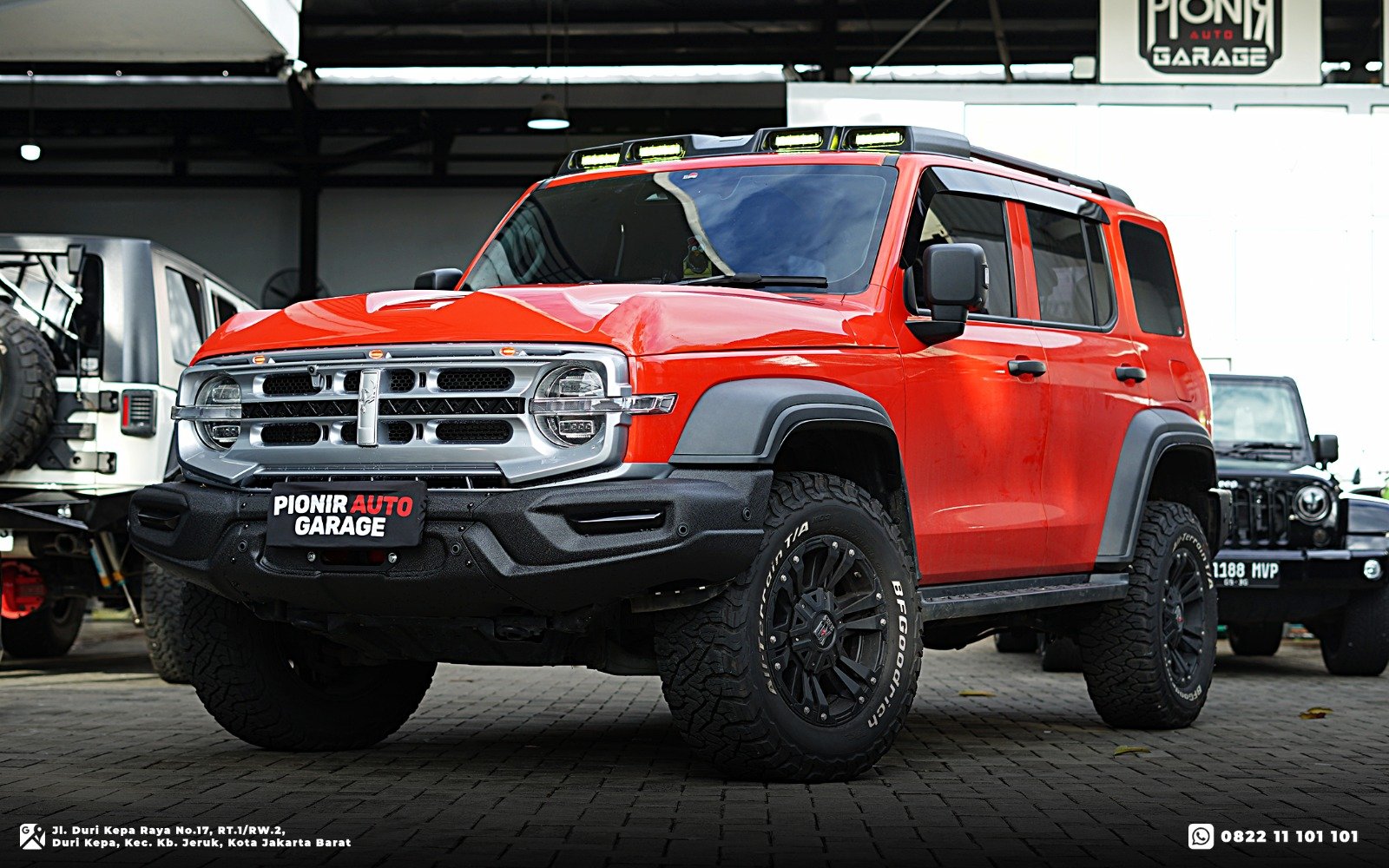 Modifikasi GWM Tank 300 Body Kit Suzaku Pionir Auto Garage