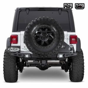 ADD Offroad Stealth Fighter Rear Bumper Tire Carrier Jeep Wrangler JL 2018-2023