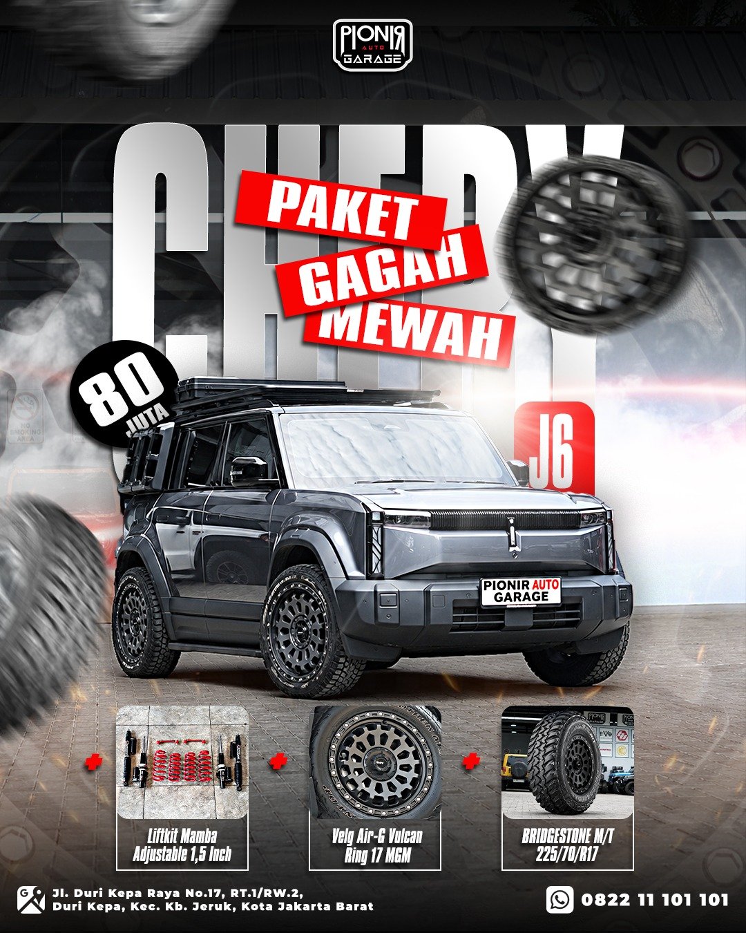 Paket Chery J6