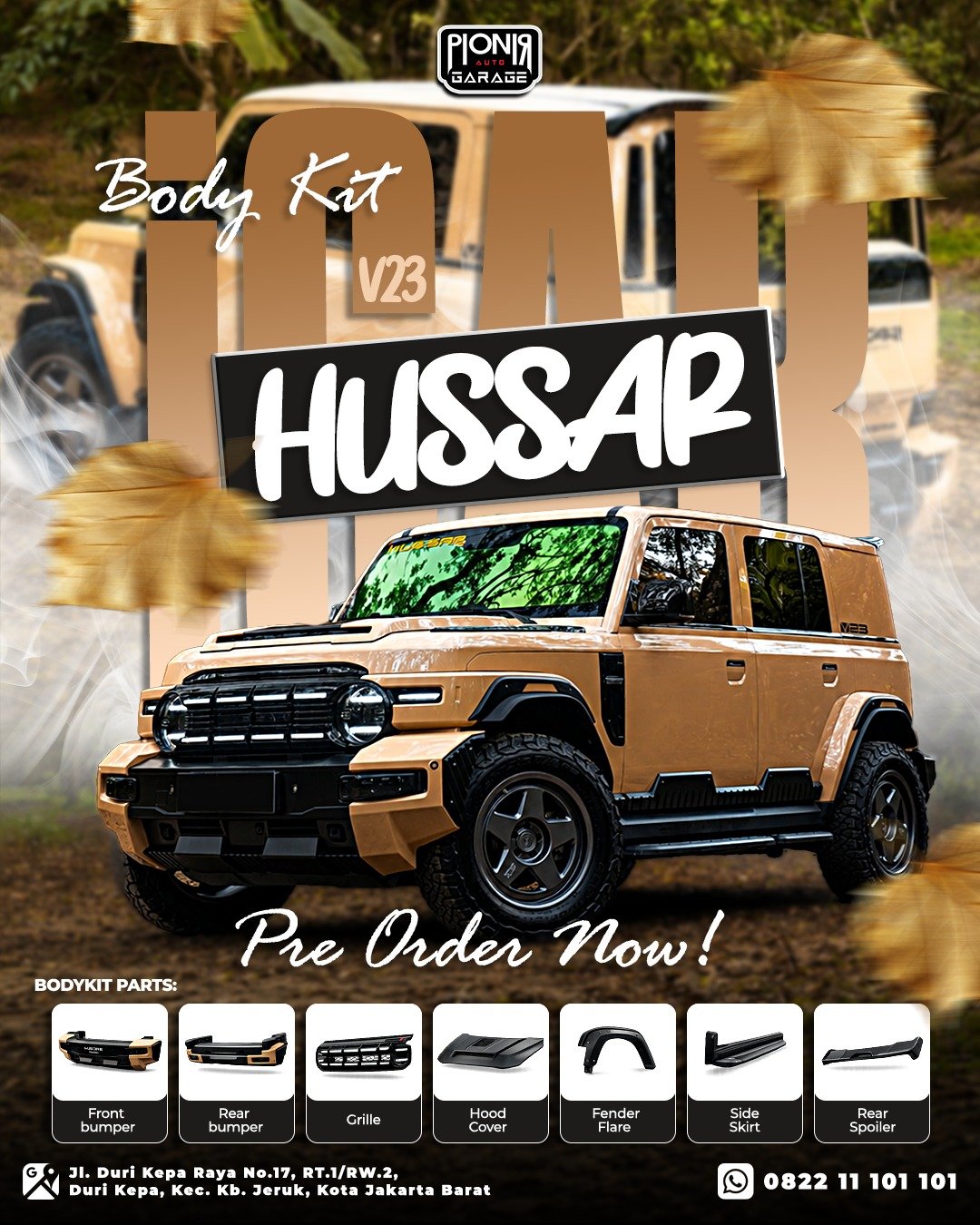 Body Kit Hussar iCar V23