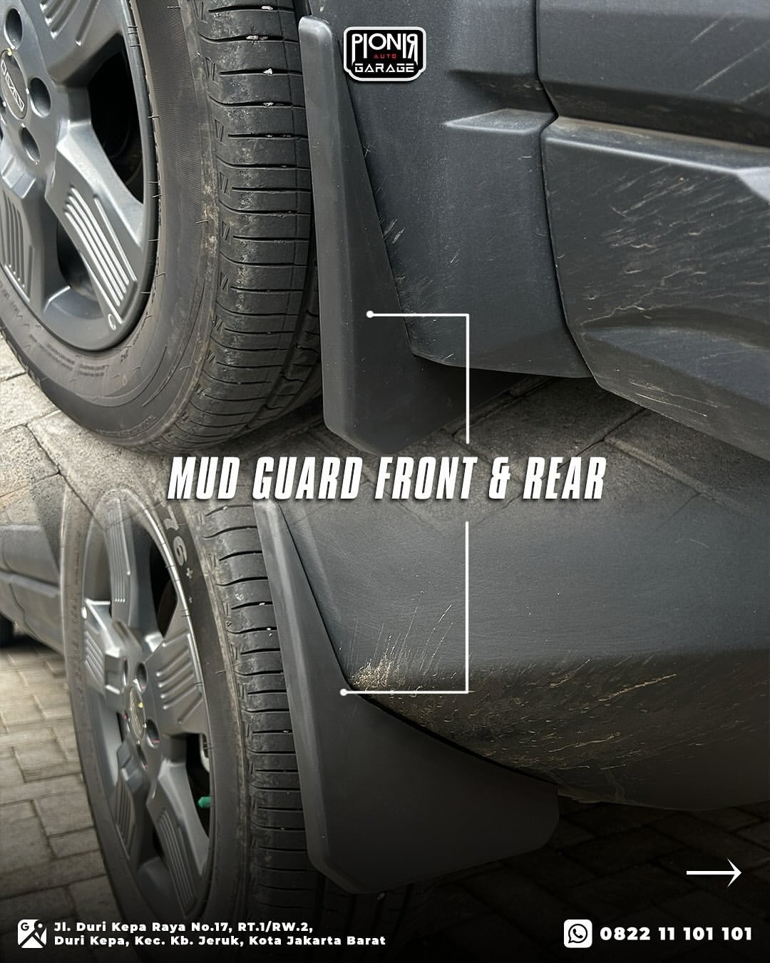 Mud Guard Front Rear