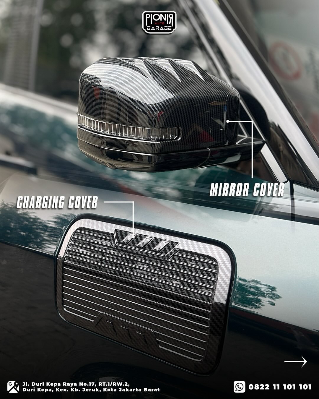 Charging Cover & Mirror Cover