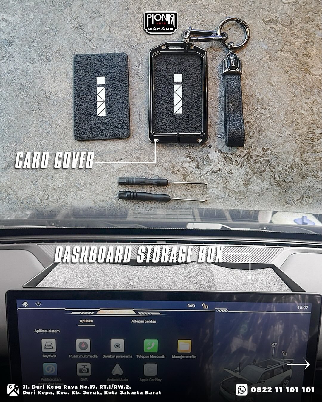 Card Cover & Dashboard Storage Box