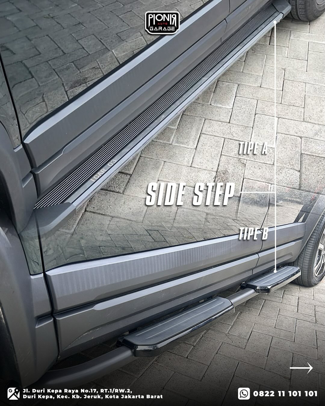 Side Step Tipe A Tipe B