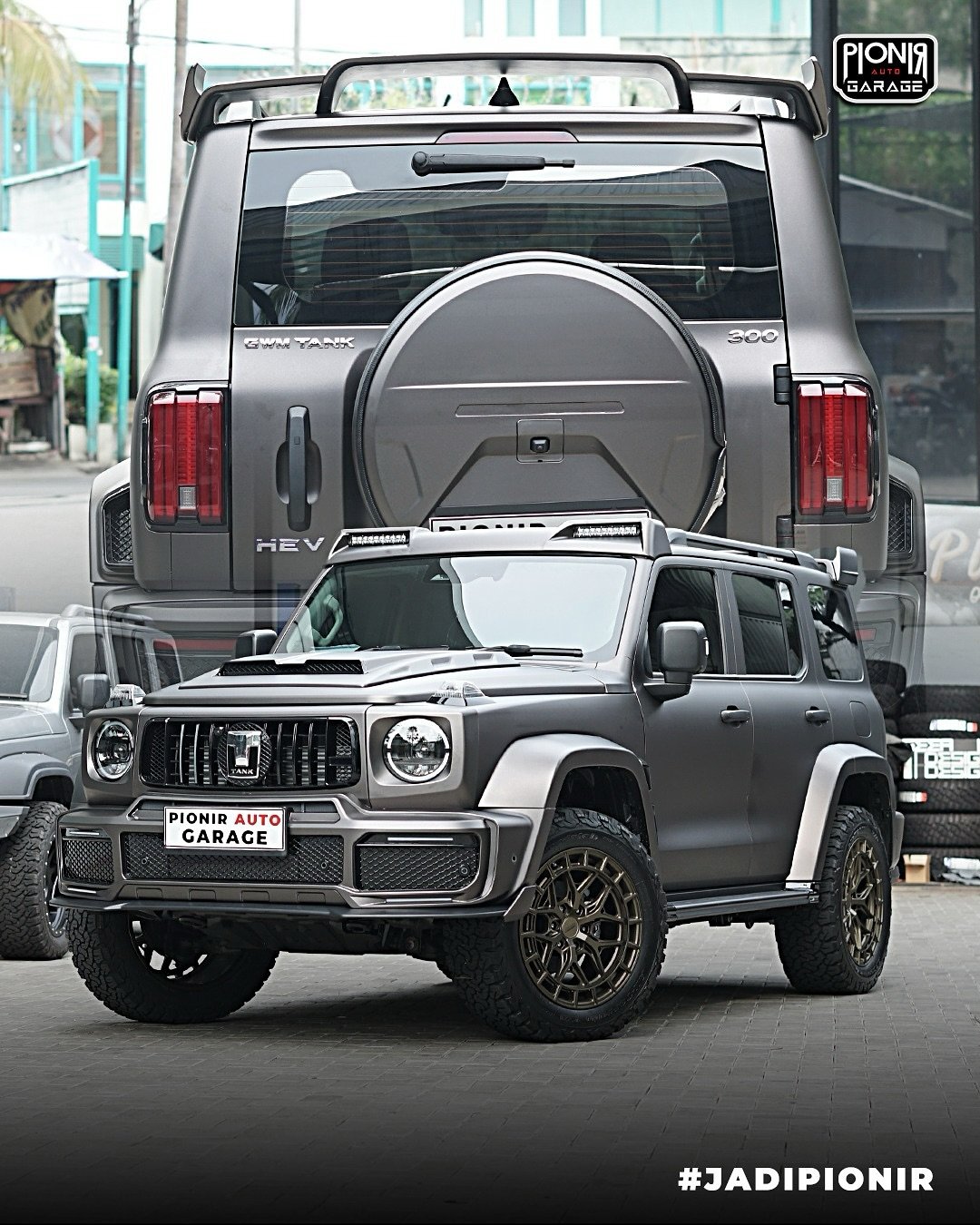 GWM Tank 300 Brabus Style Abu-Abu 2
