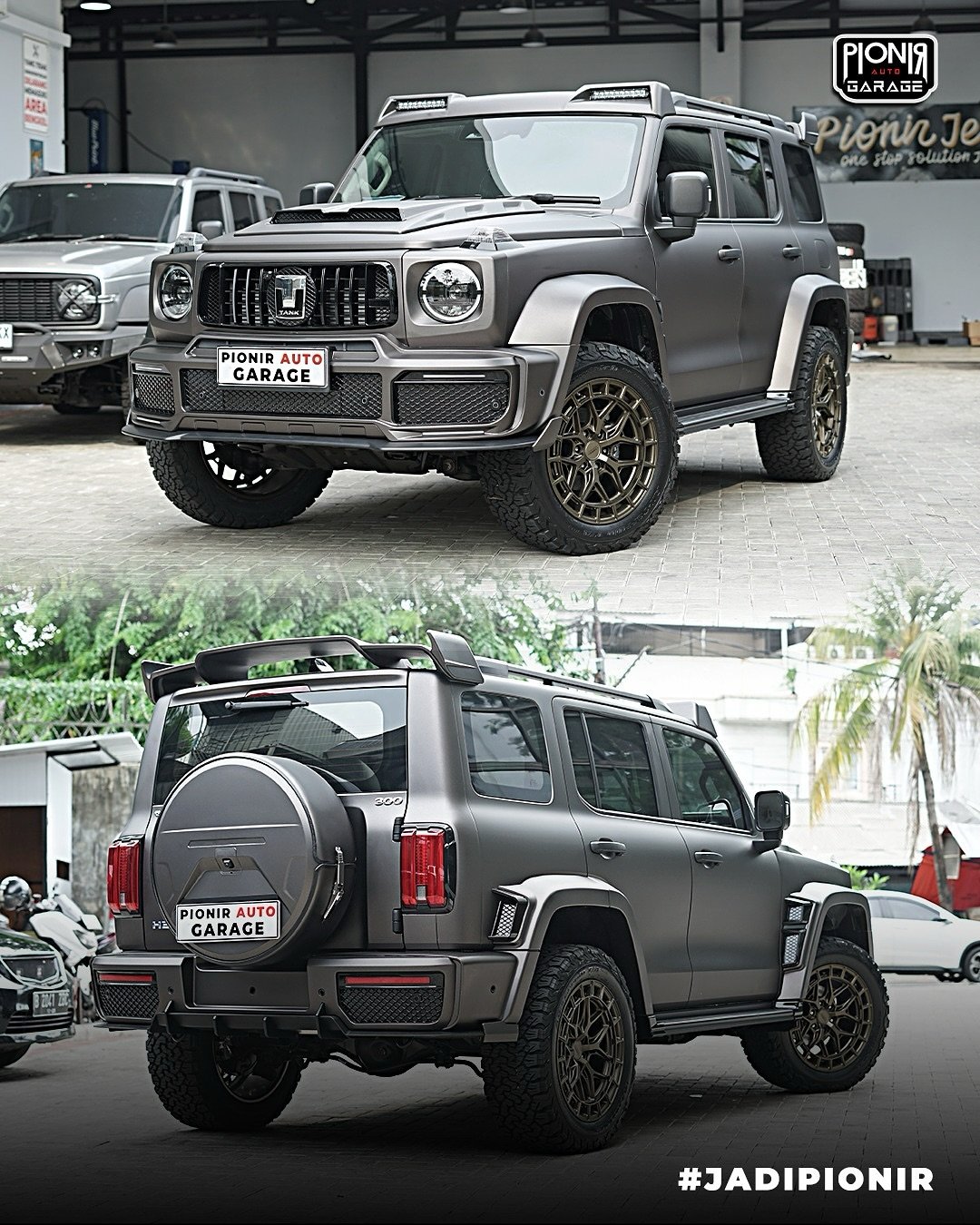 GWM Tank 300 Brabus Style Abu-Abu 5