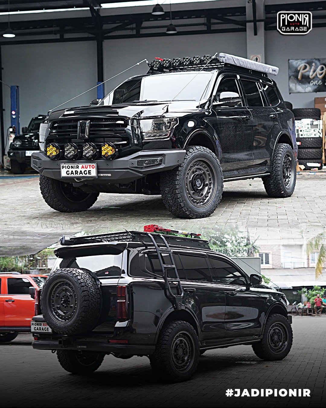 Modifikasi GWM Tank 500 Topfire Overland 2
