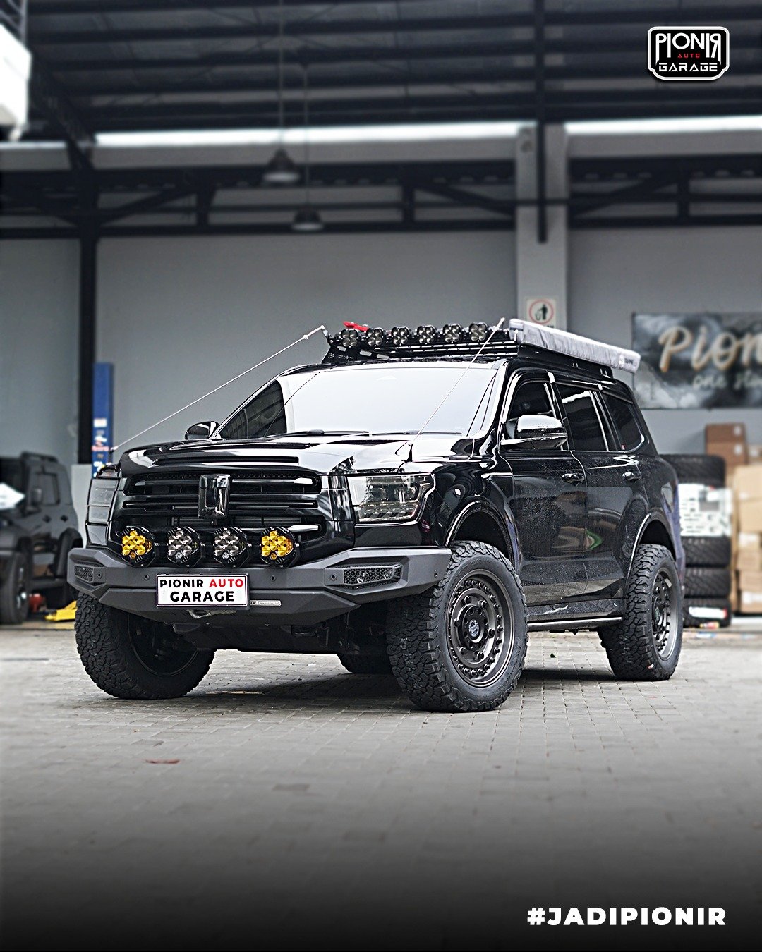Modifikasi GWM Tank 500 Topfire Overland 3