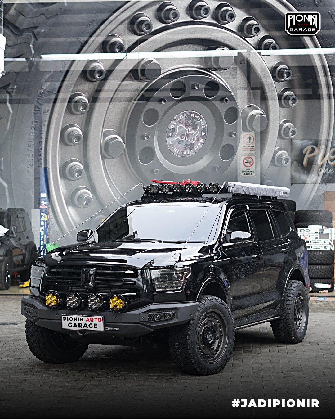 Modifikasi GWM Tank 500 Topfire Overland 4