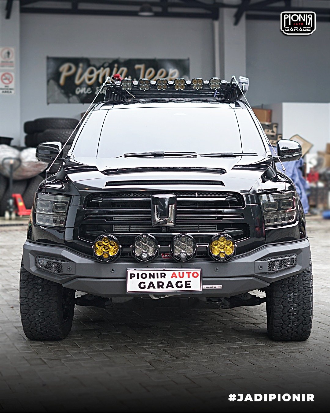 Modifikasi GWM Tank 500 Topfire Overland 8