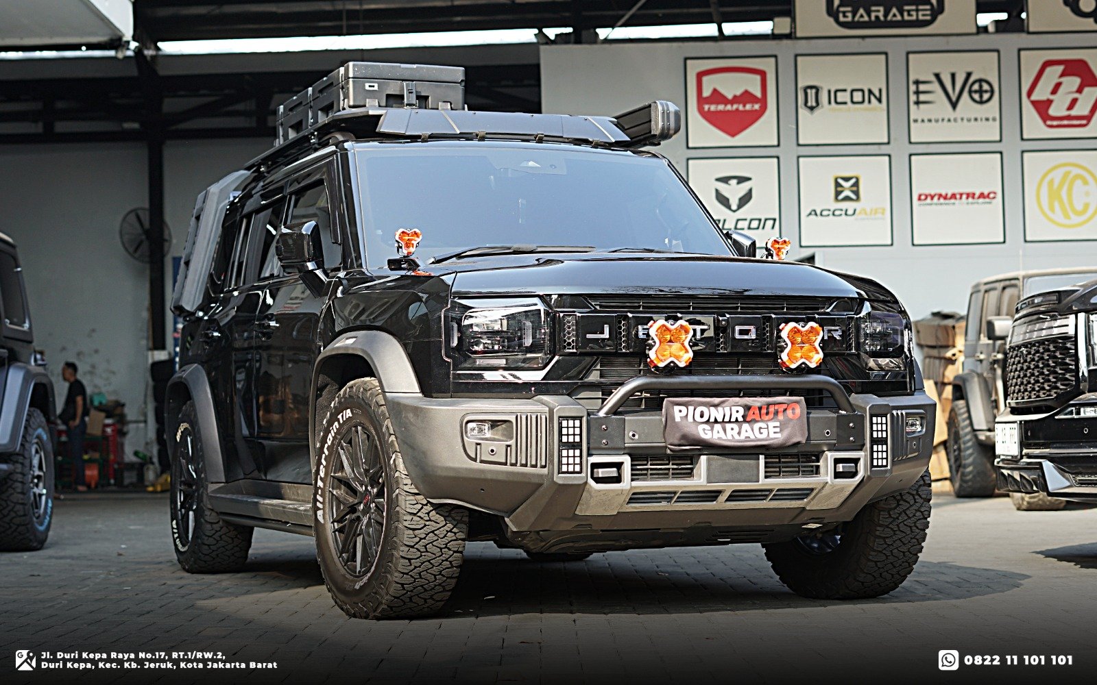 Modifikasi Jetour T2 Overland di Pionir Auto Garage