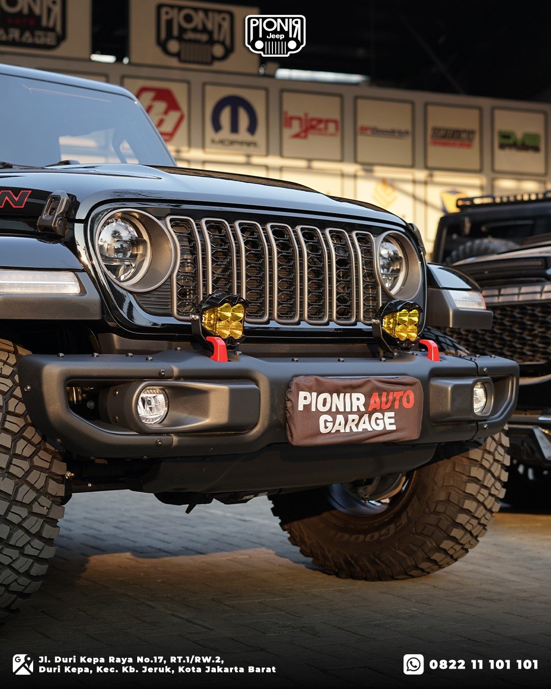 Jeep Gladiator Tampilan Samping