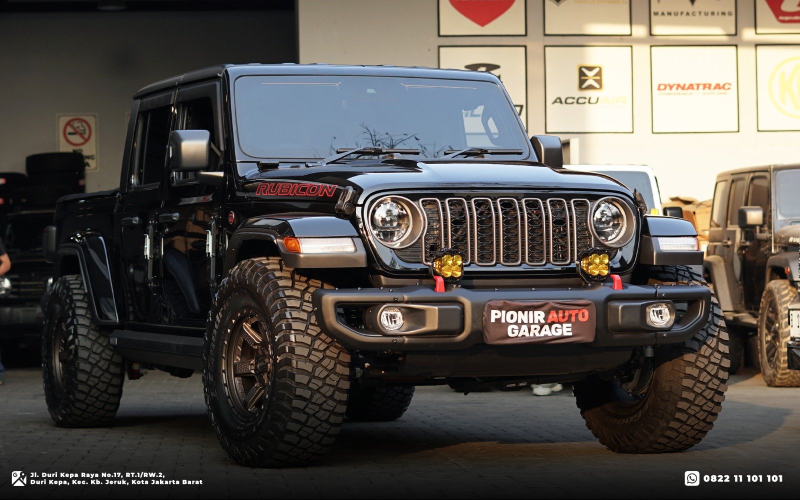 Modifikasi Jeep Gladiator Gahar di Pionir Auto Garage