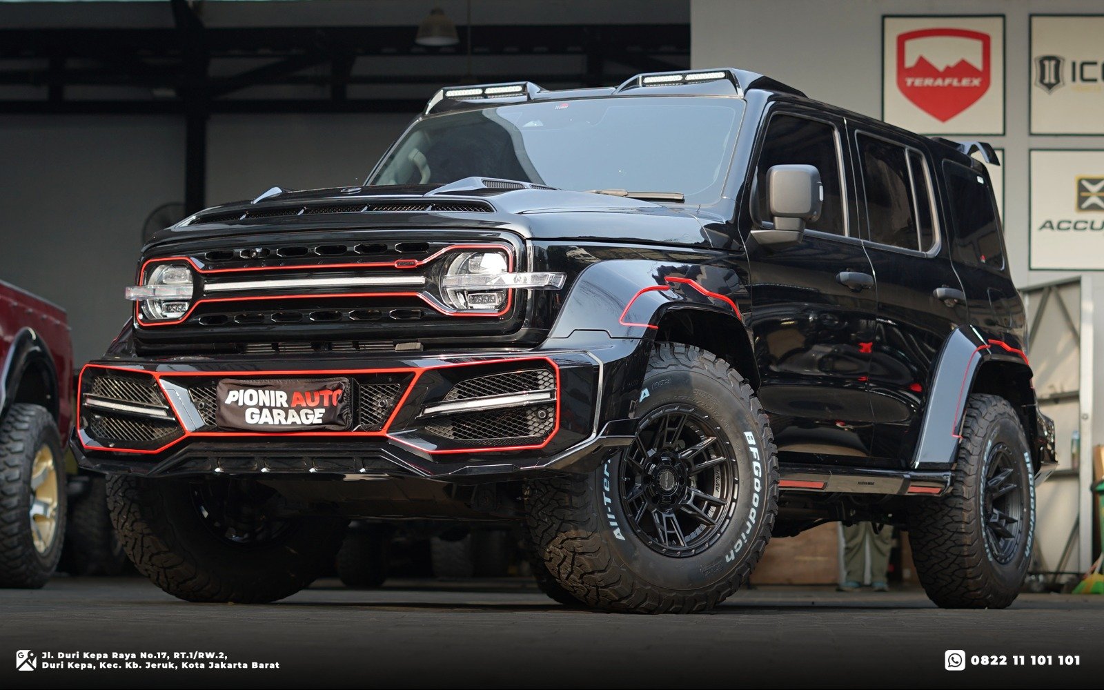 Transformasi Maksimal GWM Tank 300 dengan Body Kit Shadow di Pionir Auto Garage